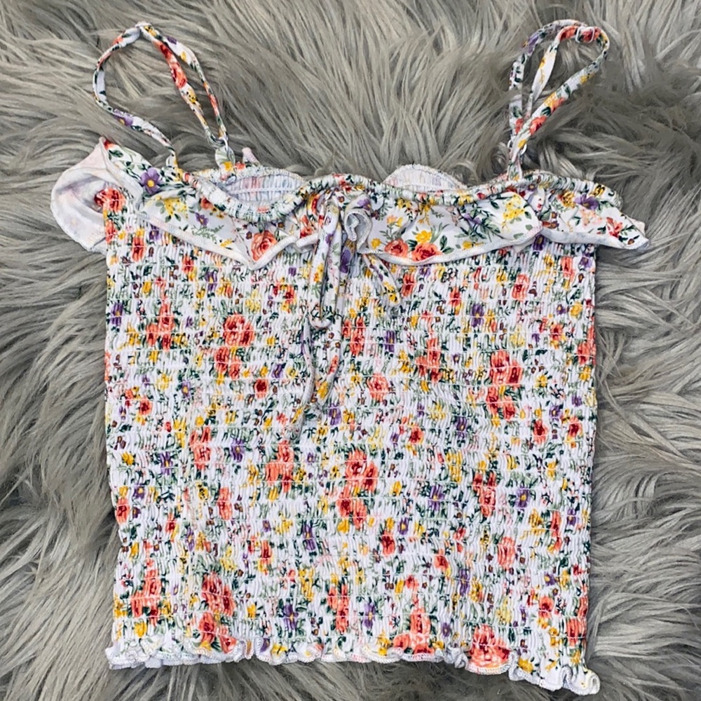 Floral Crop Top
